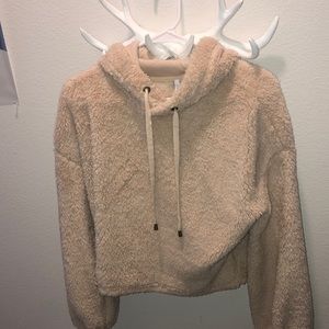 Sherpa hoodie